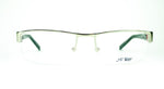 JF Rey Model  Silver Semi Rimless Glasses Frames