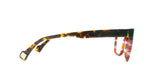 JF Rey Model 1296 Tortoiseshell & Red Glasses Frames