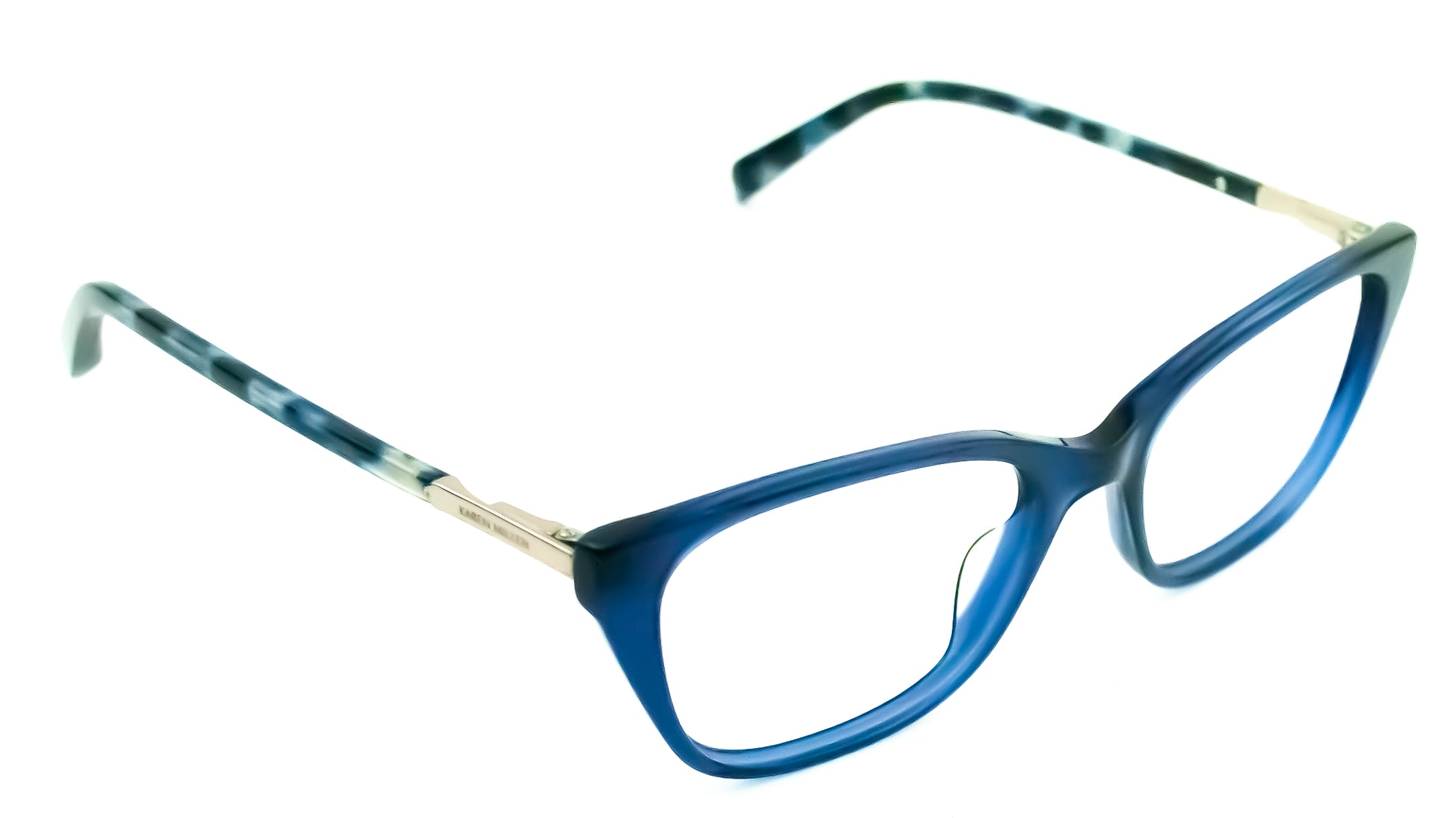 Karen Millen Navy Cateye Glasses Frames