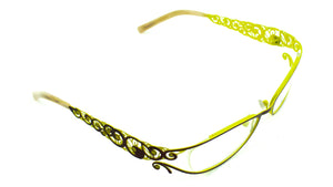 BOZ OCTAVE Yellow & Brown Glasses