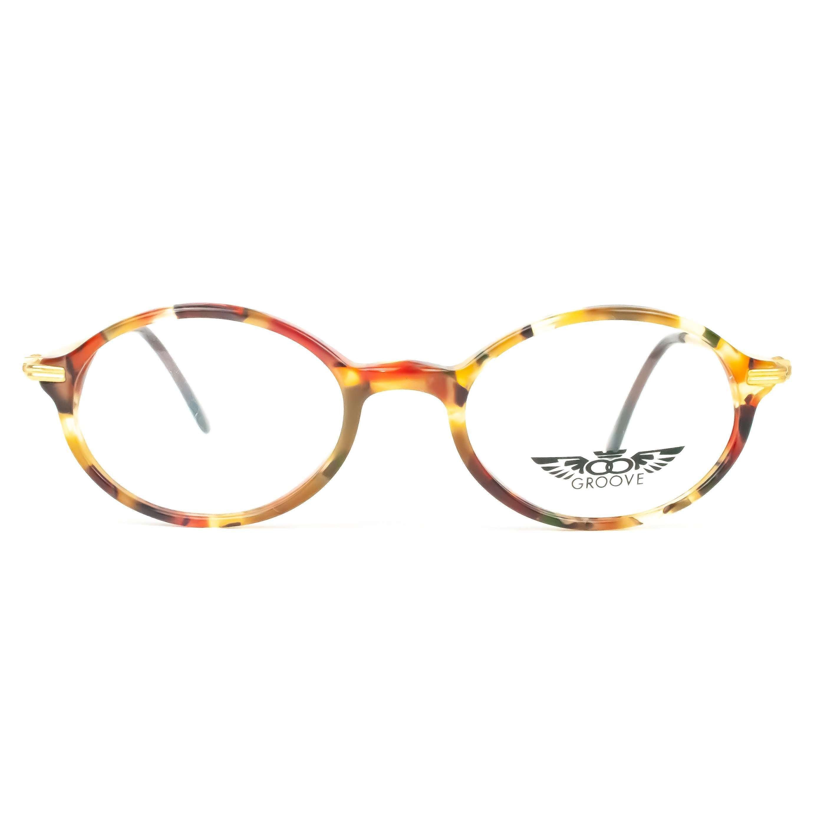 Groove by Kevin Young Red Round Glasses