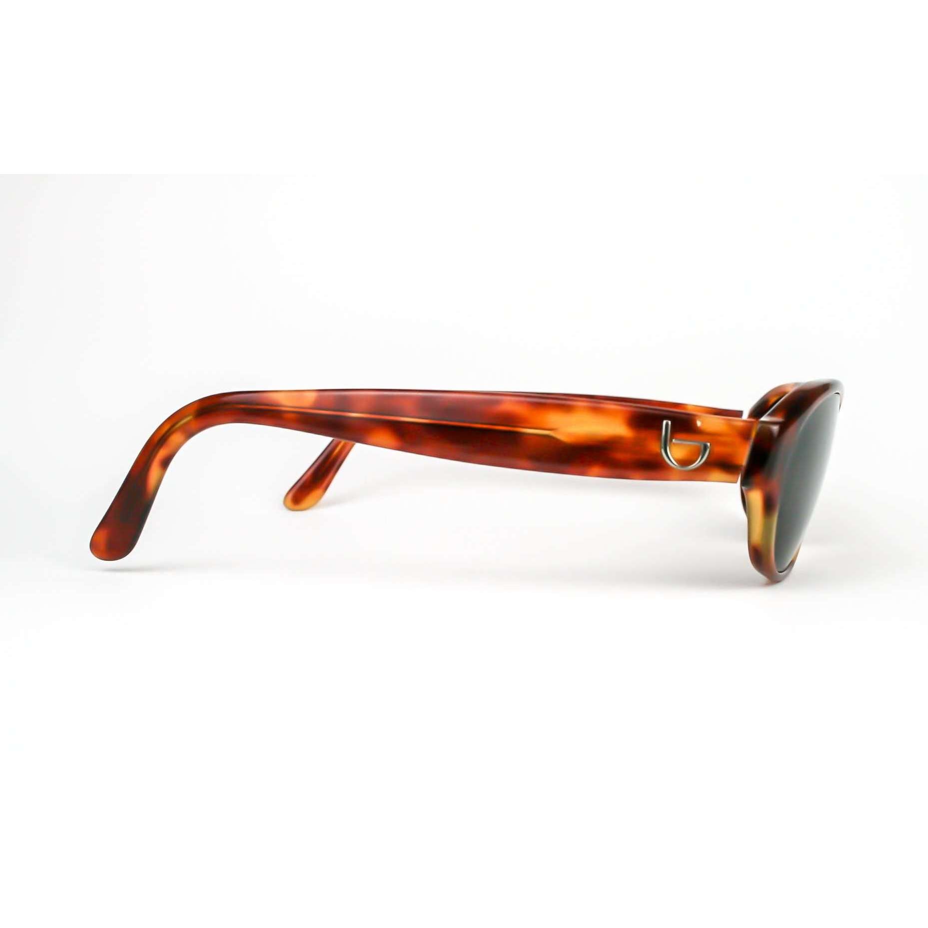 Byblos Model 198 Vintage Tortoiseshell Oval Sunglasses