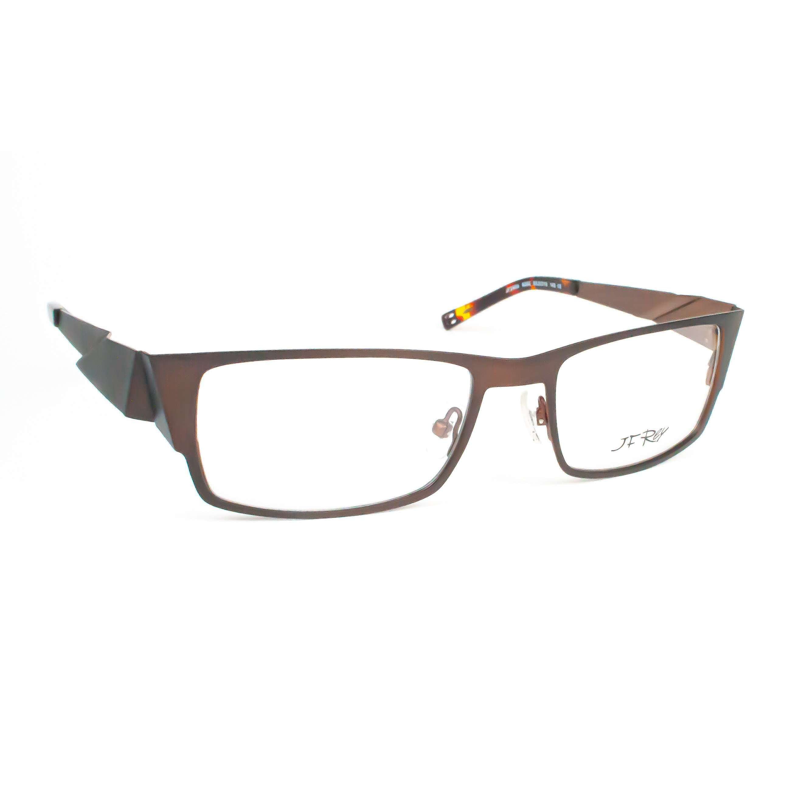 JF Rey Model 2409 Brown Metal Glasses