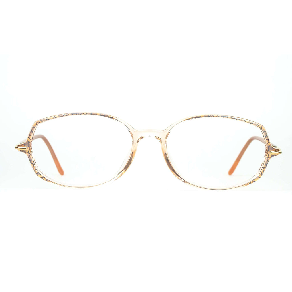 Silhouette Model SPX 1878 Blush And Gold Oval Glasses