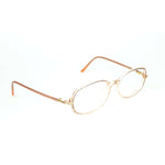 Silhouette Model SPX 1878 Blush And Gold Oval Glasses