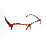 Alain Mikli Model AL1024 Red And Black Glasses