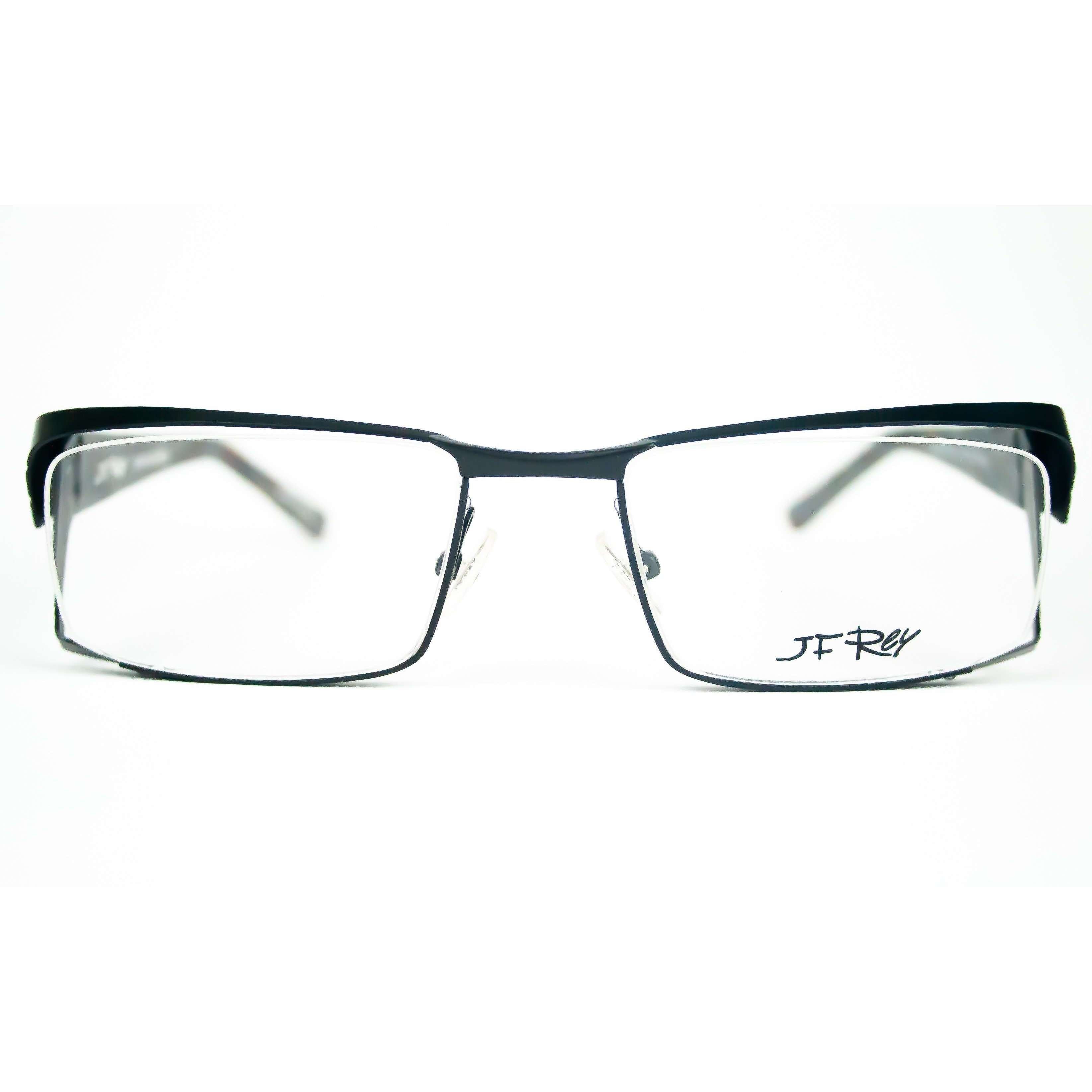 JF Rey Model 2398 Black Rectangular Glasses