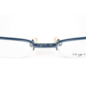 Agnes B Model MT30 Blue Oval Glasses