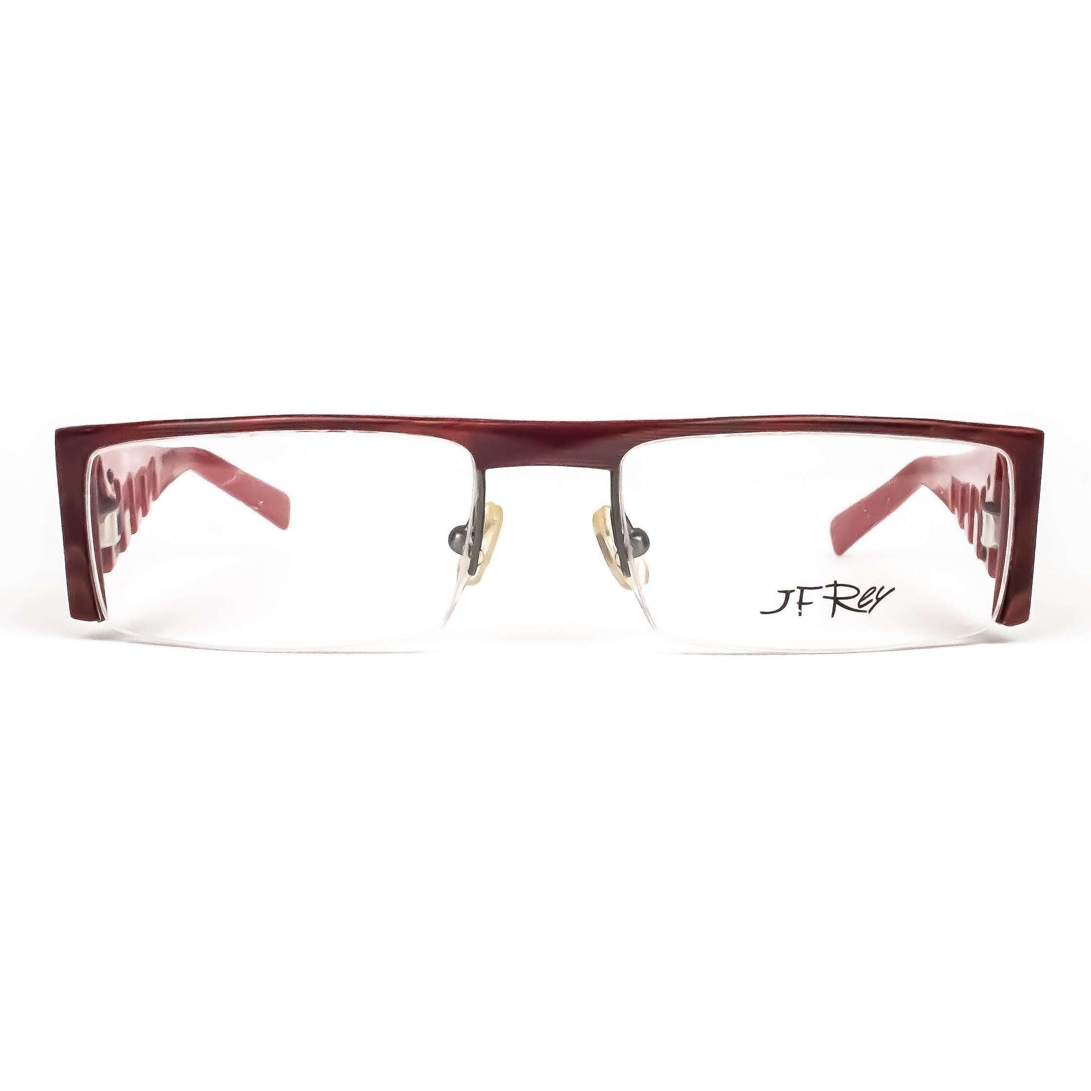 JF Rey Model 1131 Black-Red Glasses