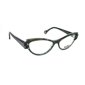 BOZ 'Why Not' Black floral Cat Eye Glasses