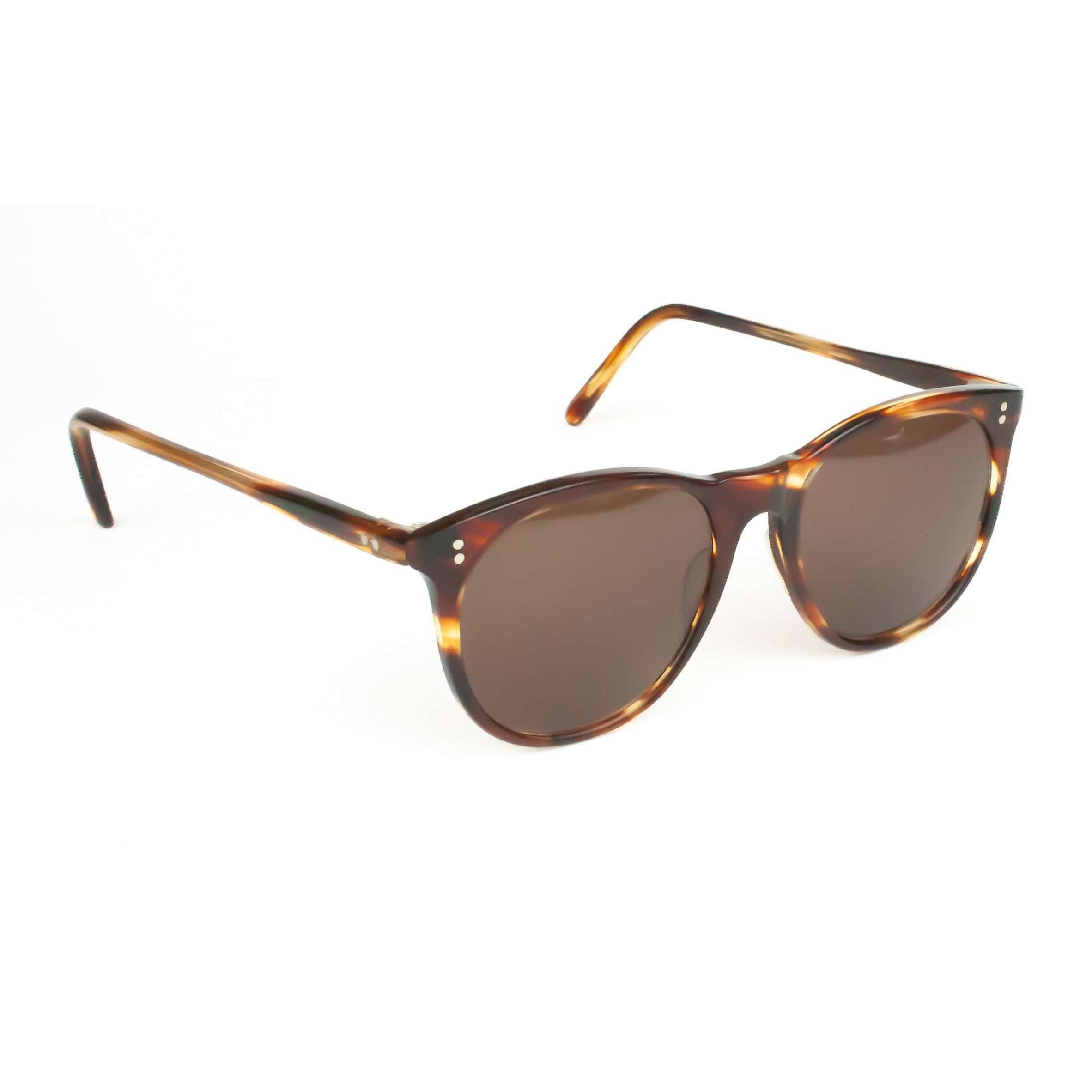 NHS Model 524  Retro Brown Sunglasses