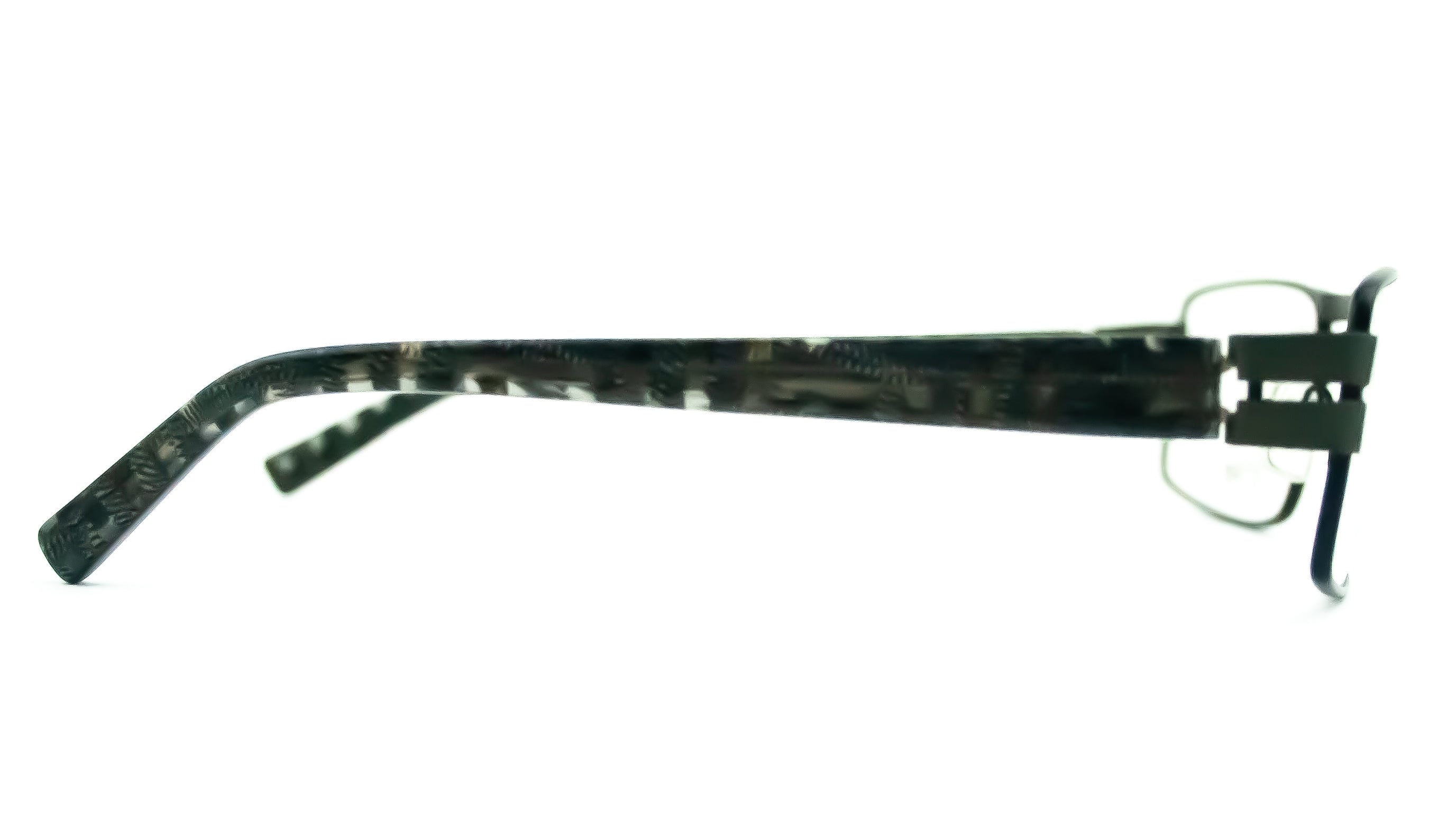 JF Rey Model 2392 Black Metal Rectangular Glasses Col.0045