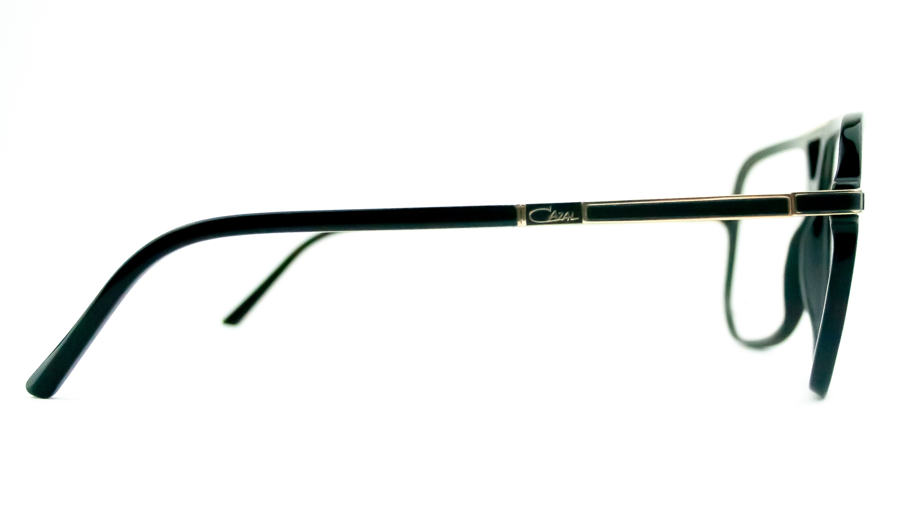 Cazal Model 6025 Col 001 Black/Gold Glasses