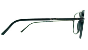 Cazal Model 6025 Col 002 Black/Silver Glasses