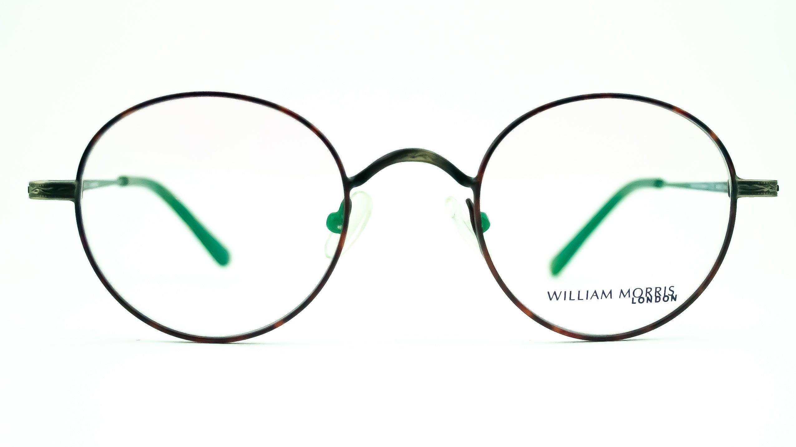 William Morris London 6959 Brown Round Vintage Style Glasses