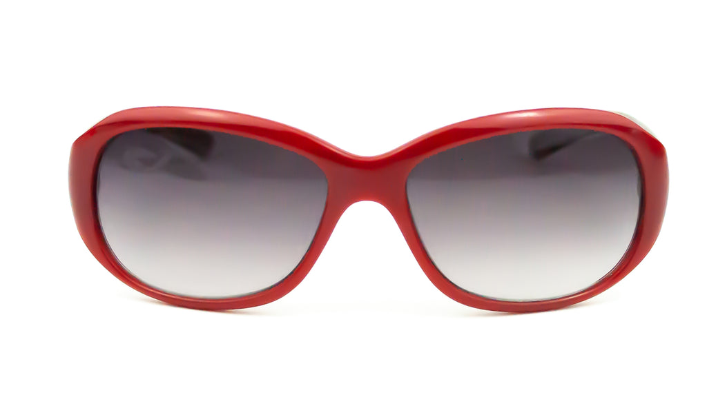 Ruby Vintage Inspired Oval Sunglasses