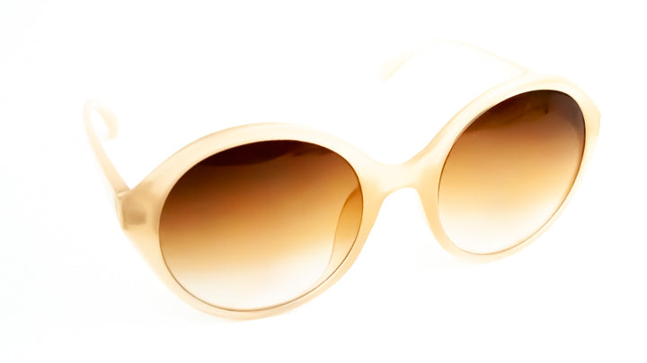 Audrey Blush Round Sunglasses