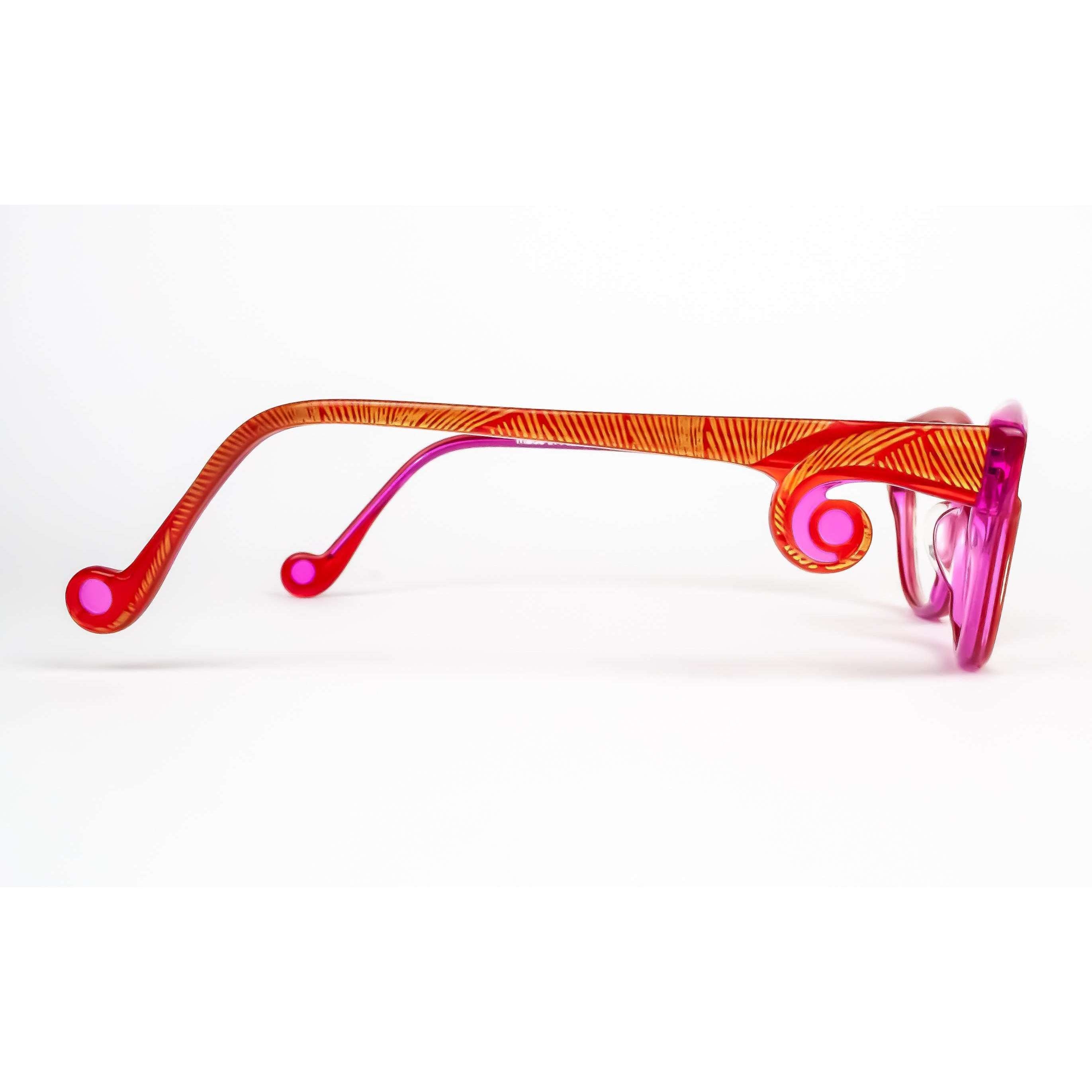 BOZ Savana Gold-Pink Cat Eye Glasses