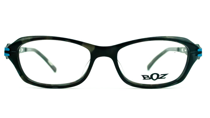 BOZ Rock 0522 Grey And Blue Glasses Frames