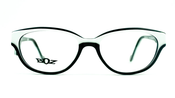 BOZ Sevane Black and White Glasses