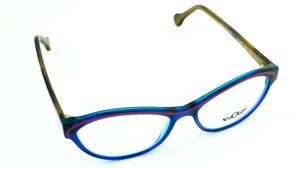 BOZ Wombat Blue Cat Eye Glasses