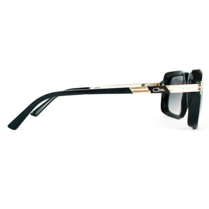 Cazal Model 6009/3 Black And Silver Square Sunglasses
