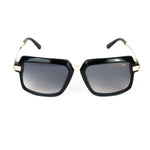 Cazal Model 6009/3 Black And Silver Square Sunglasses