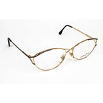 Espressioni Vintage Gold Oval Glasses