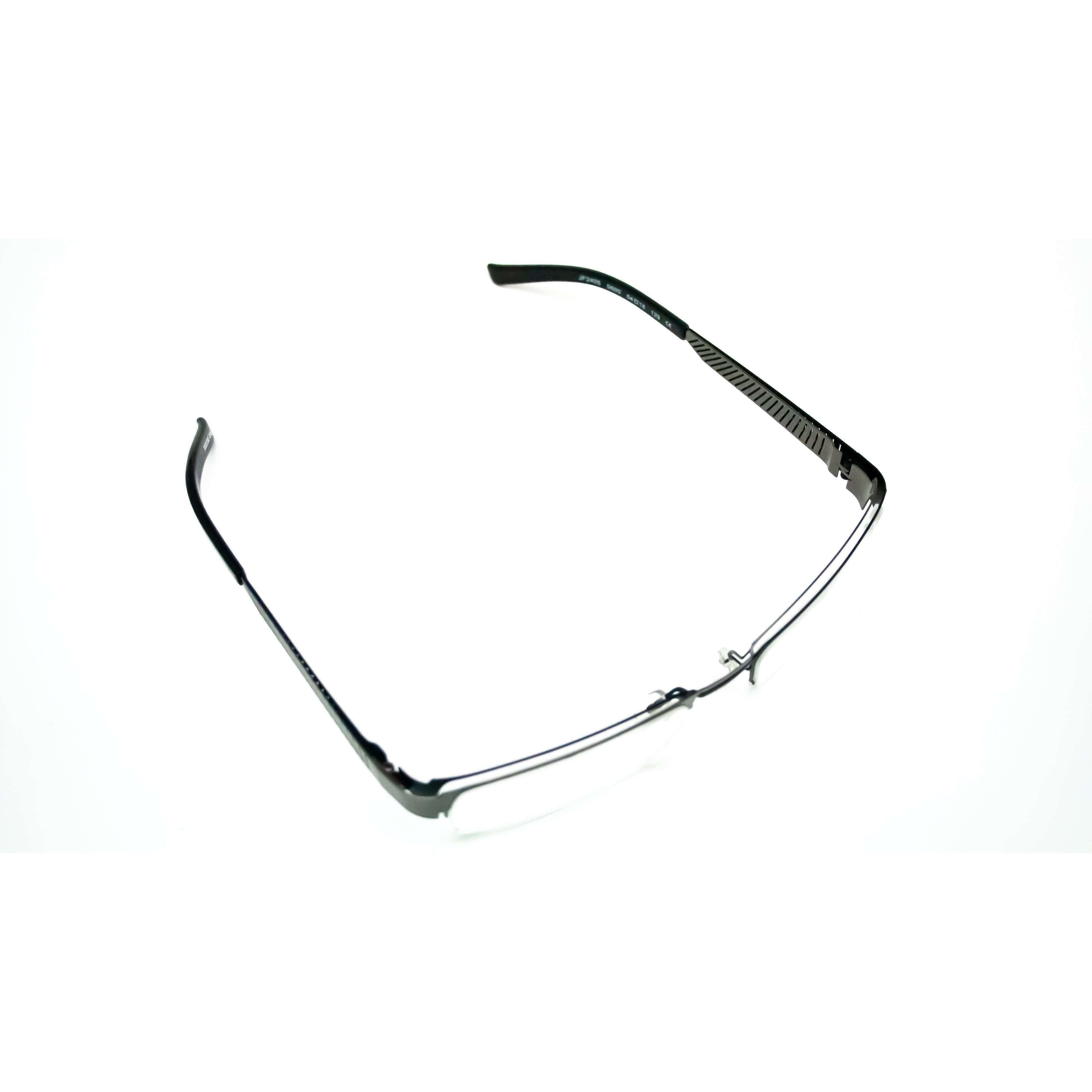 JF Rey Model 2405 Black Semi Rimless Glasses