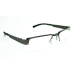 JF Rey Model 2405 Black Semi Rimless Glasses