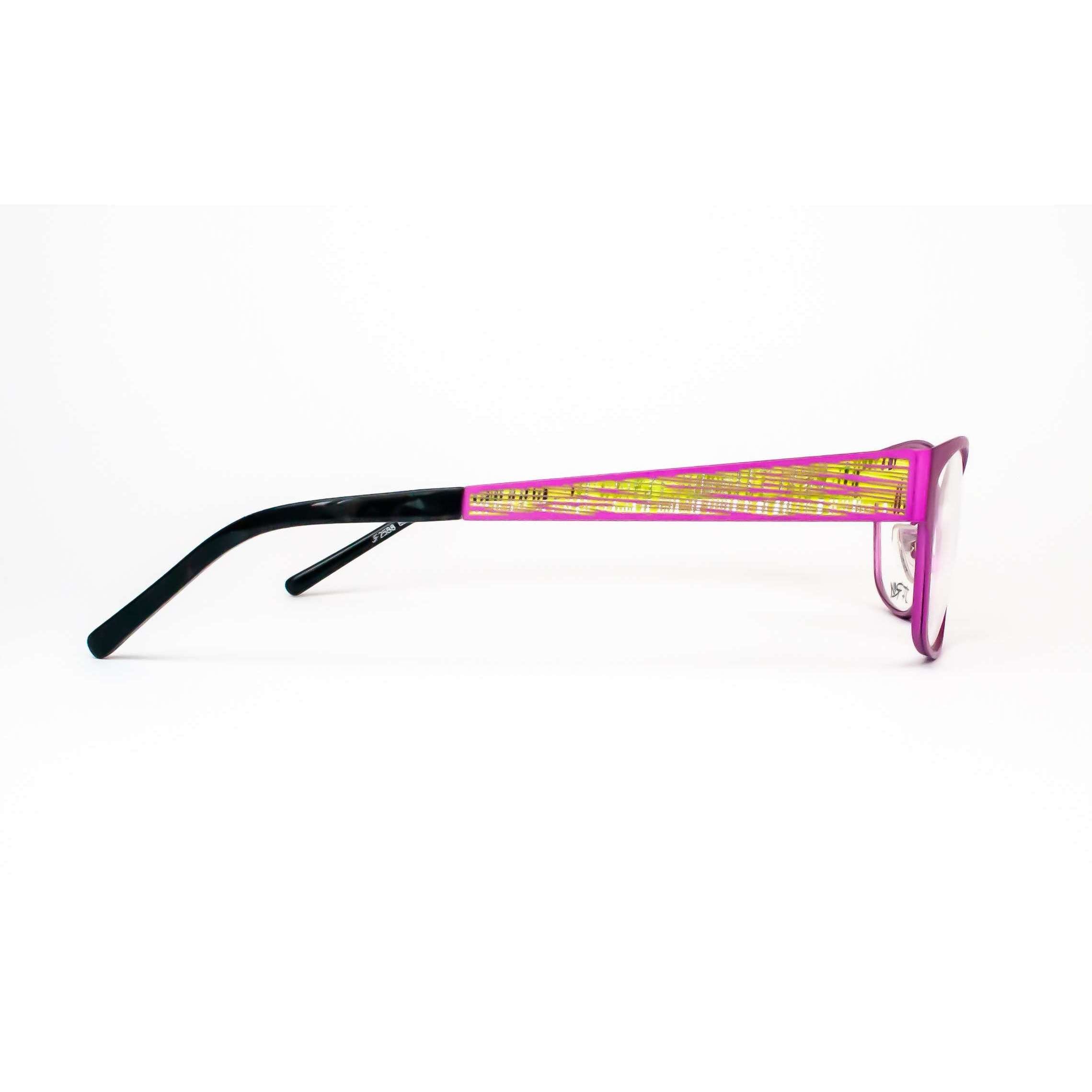 JF Rey Model 2588 Pink Cat Eye Metal Glasses