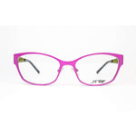 JF Rey Model 2588 Pink Cat Eye Metal Glasses