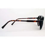 SunSea sunglasses in Black and Mirror Lenses Round