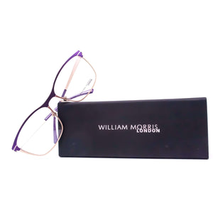 William Morris London 6999 Purple Round Glasses