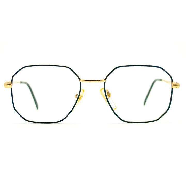 Octavia Navy Blue Square Glasses