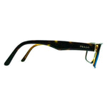 Prada Model VPR16M Cat Eye Brown Tortoiseshell Glasses