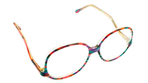 Tom Ferra Real Silk Vintage Round Glasses Frames