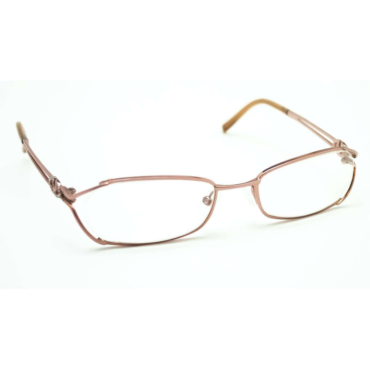 Valentino Vintage rose gold ladies frames pink round designer retro ...