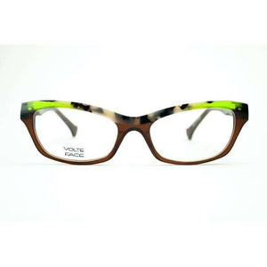 Volte Face Model BRASS Brown Cat Eye Glasses