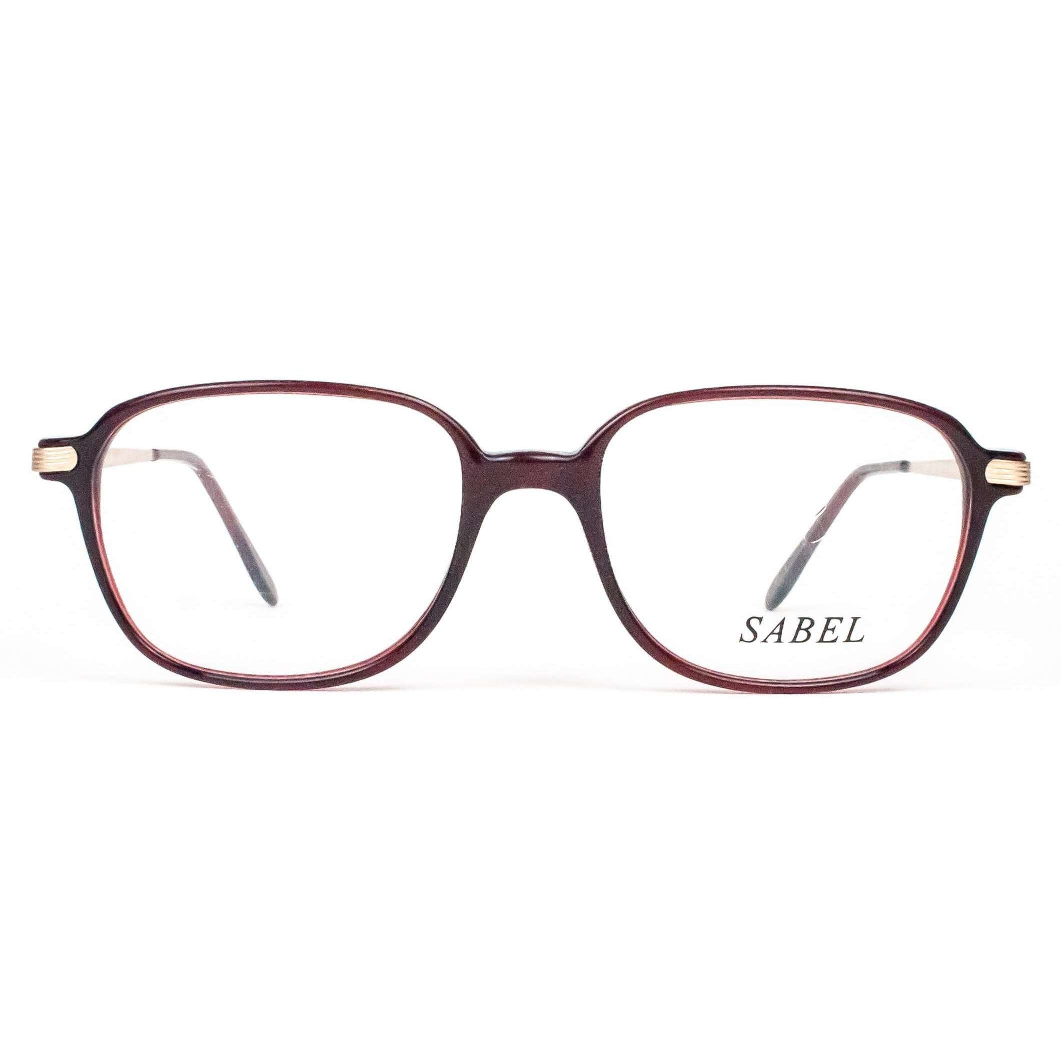 Sabel Model 300 Burgandy Glasses