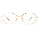 Carmela Gold Round Glasses
