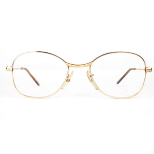 Carmela Gold Round Glasses