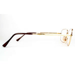 Oriol Gold Square Glasses