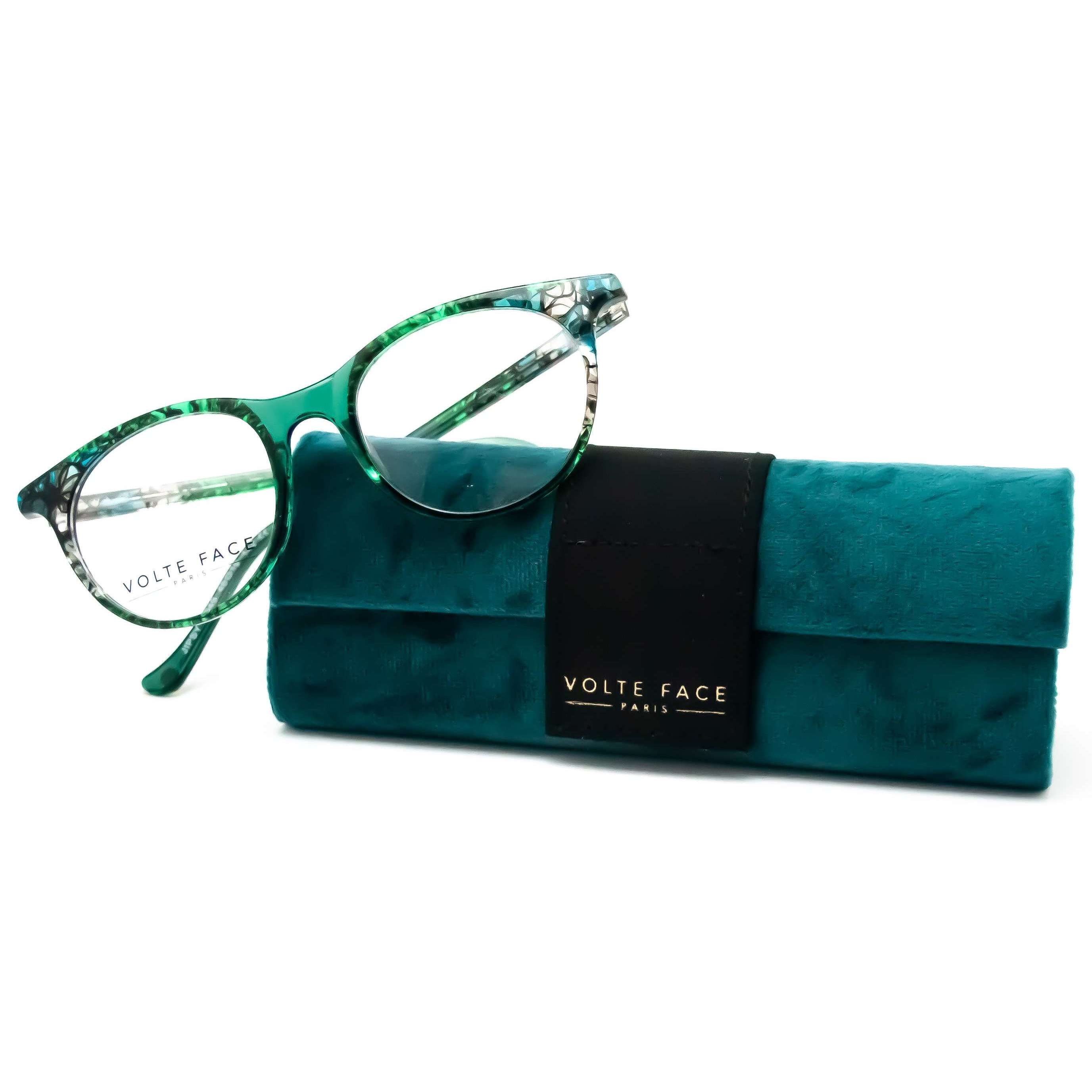 Volte Face Model JIPSY  green Round Glasses