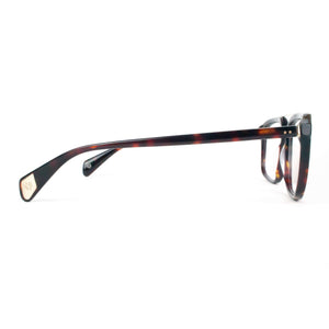 William Morris Black Label Model BL048 brown Aviator-style Glasses