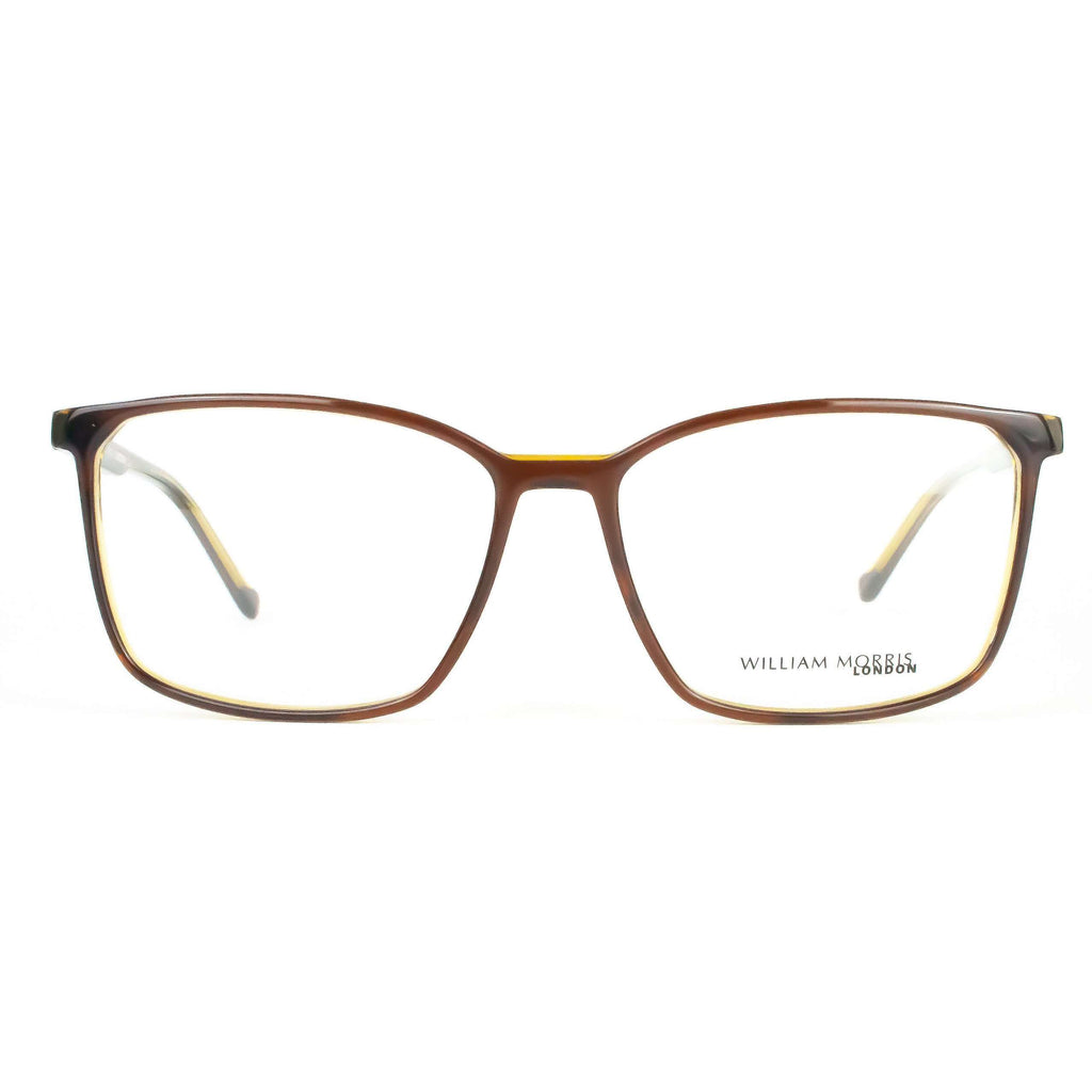 William Morris London Model 6994 Brown-green Square Unisex Glasses
