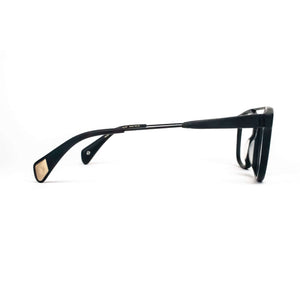 William Morris Black Label BL036 Black Aviator-style Glasses
