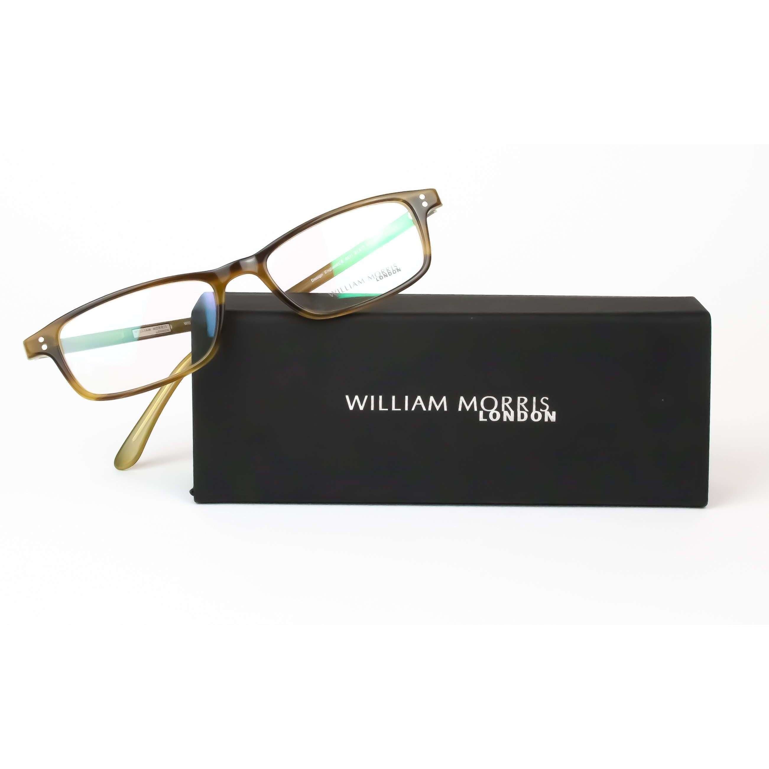 William Morris London Model 8511 brown-Green Glasses
