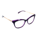 William Morris Black Label Model BL40014  Cat Eye Purple Glasses